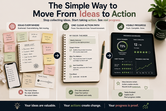 The Simple Way to Move From Ideas to Actionpn15