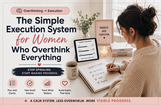 The Simple Execution System for Women Who Overthink Everything pinterest4