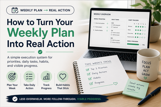 How to Turn Your Weekly Plan Into Real Actionpinterest5