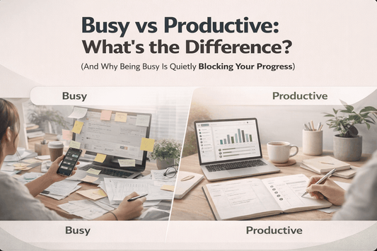 Busy vs Productive: What’s the Difference - Digital Vault
