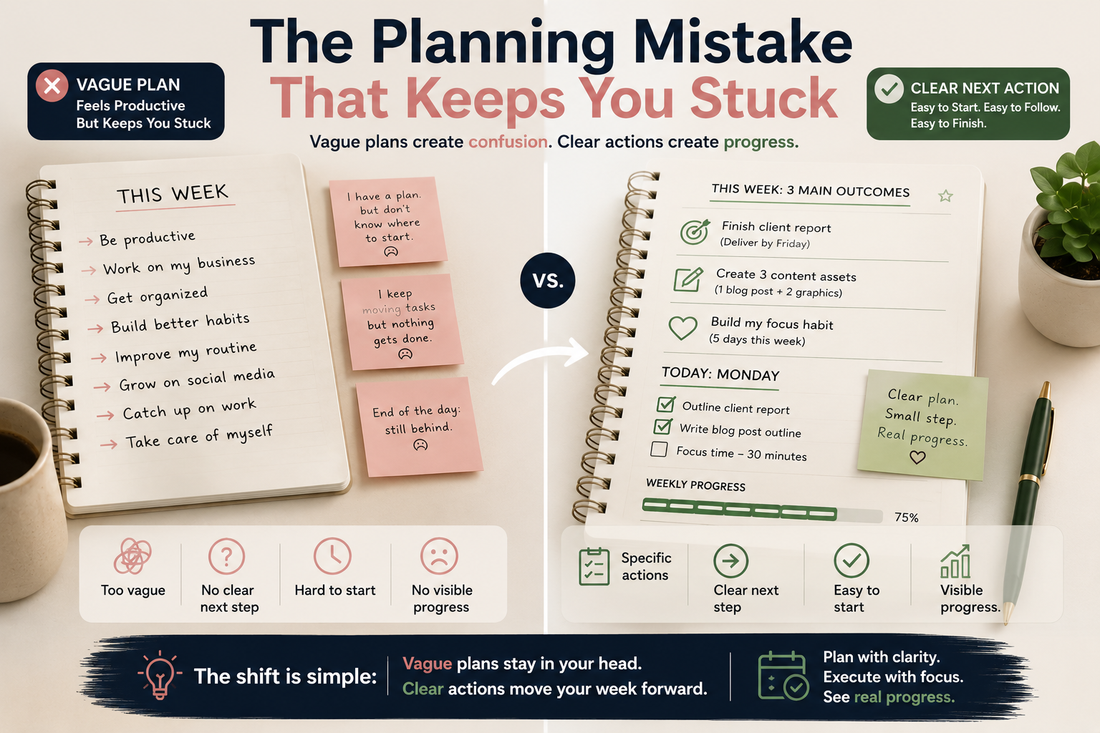 The Planning Mistake That Keeps You Stuck pn 11