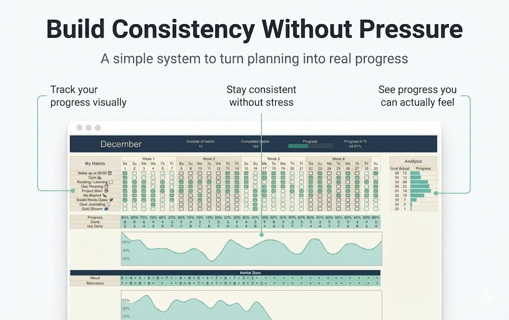 Mindset Stack – Build Consistency Without Pressure - Digital Vault