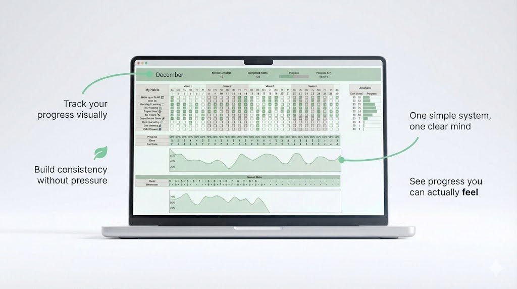 Mindset Stack – Build Consistency Without Pressure - Digital Vault